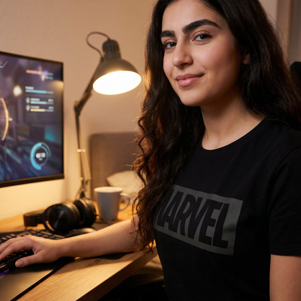 Immagine del prodotto Marvel - T-shirt logo nera