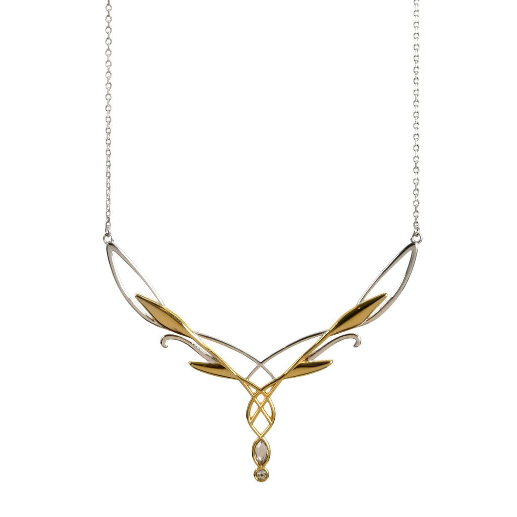 Produktbild Galadriel Tiara Kette 925er Silber - Der Herr der Ringe