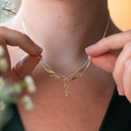 Produktbild Galadriel Tiara Kette 925er Silber - Der Herr der Ringe
