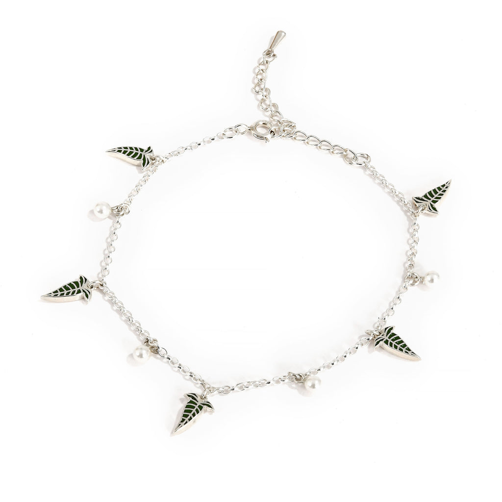 Produktbild Elbenblatt Armband 925er Silber - Der Herr der Ringe
