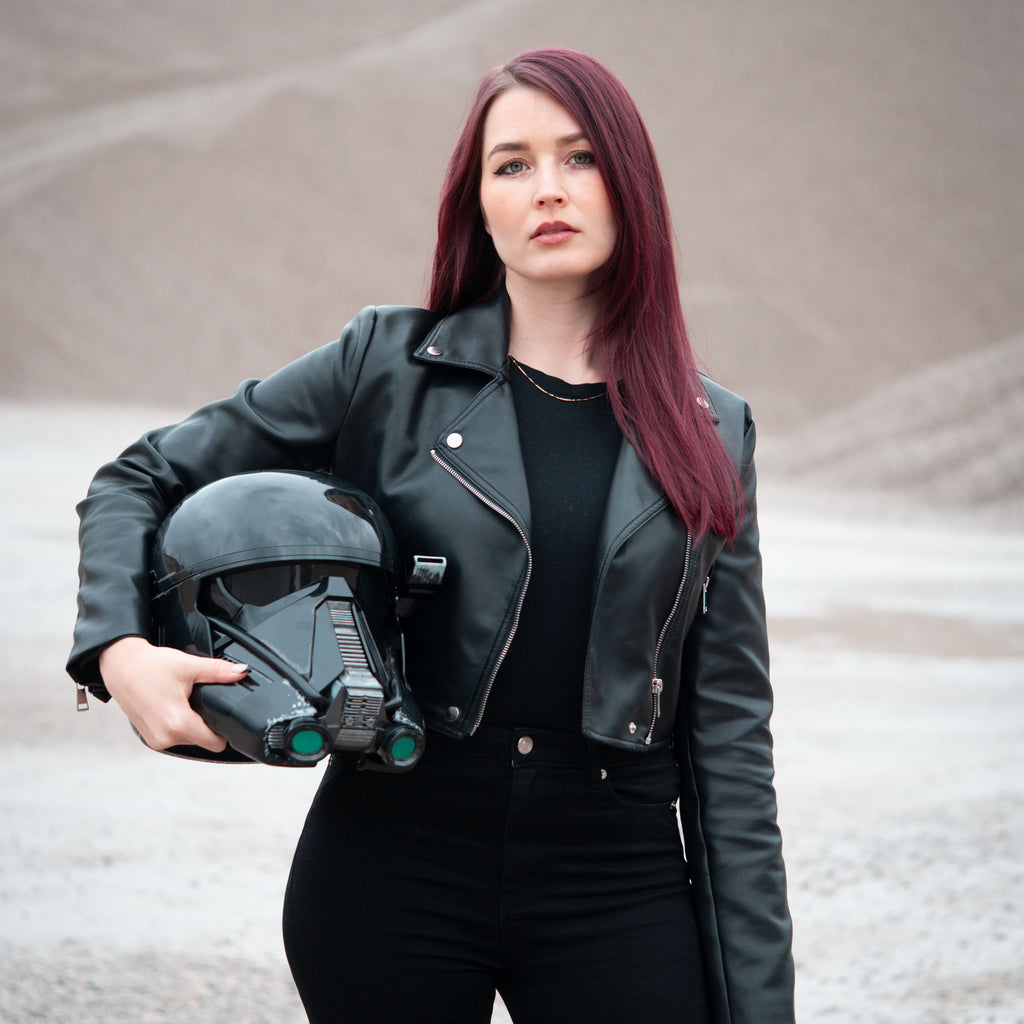 Immagine del prodotto Star Wars – Replica casco Imperial Death Trooper Black Series con luce