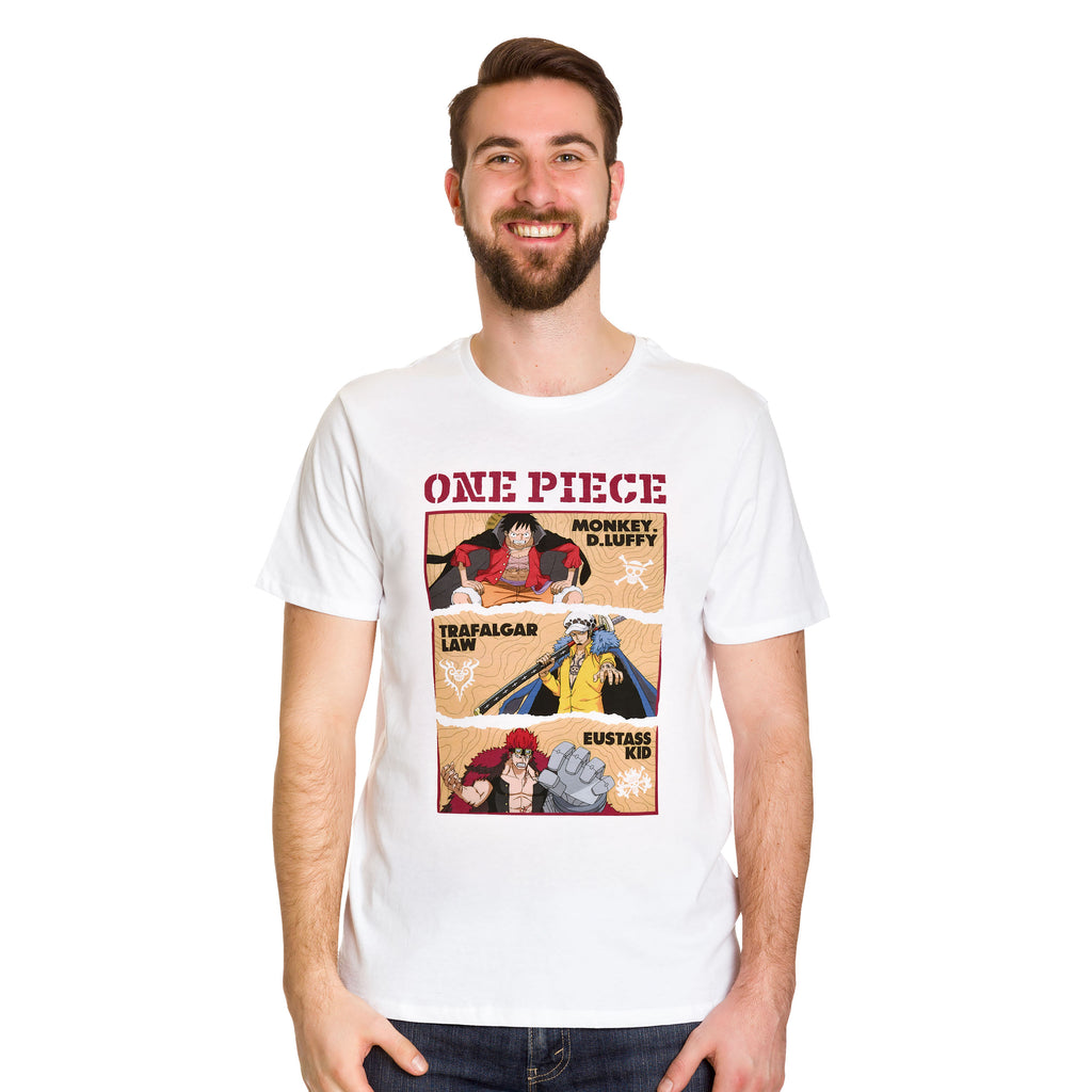 Produktbild One Piece - Characters T-Shirt weiß