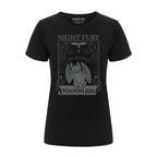 Produktbild Drachenzähmen leicht gemacht - Night Fury T-Shirt Damen schwarz