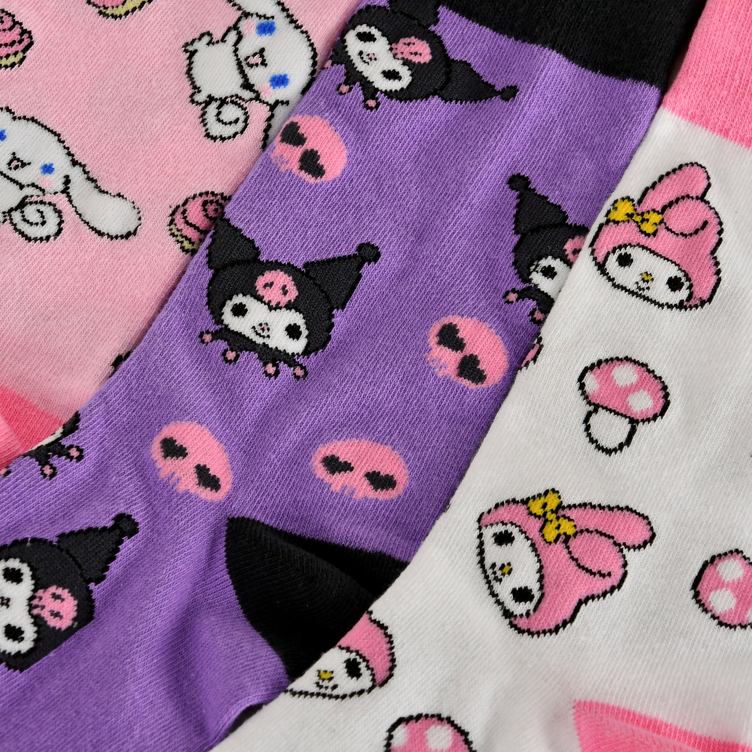 Produktbild Sanrio - Hello Kitty and Friends Socken 3er Set in Geschenkbox