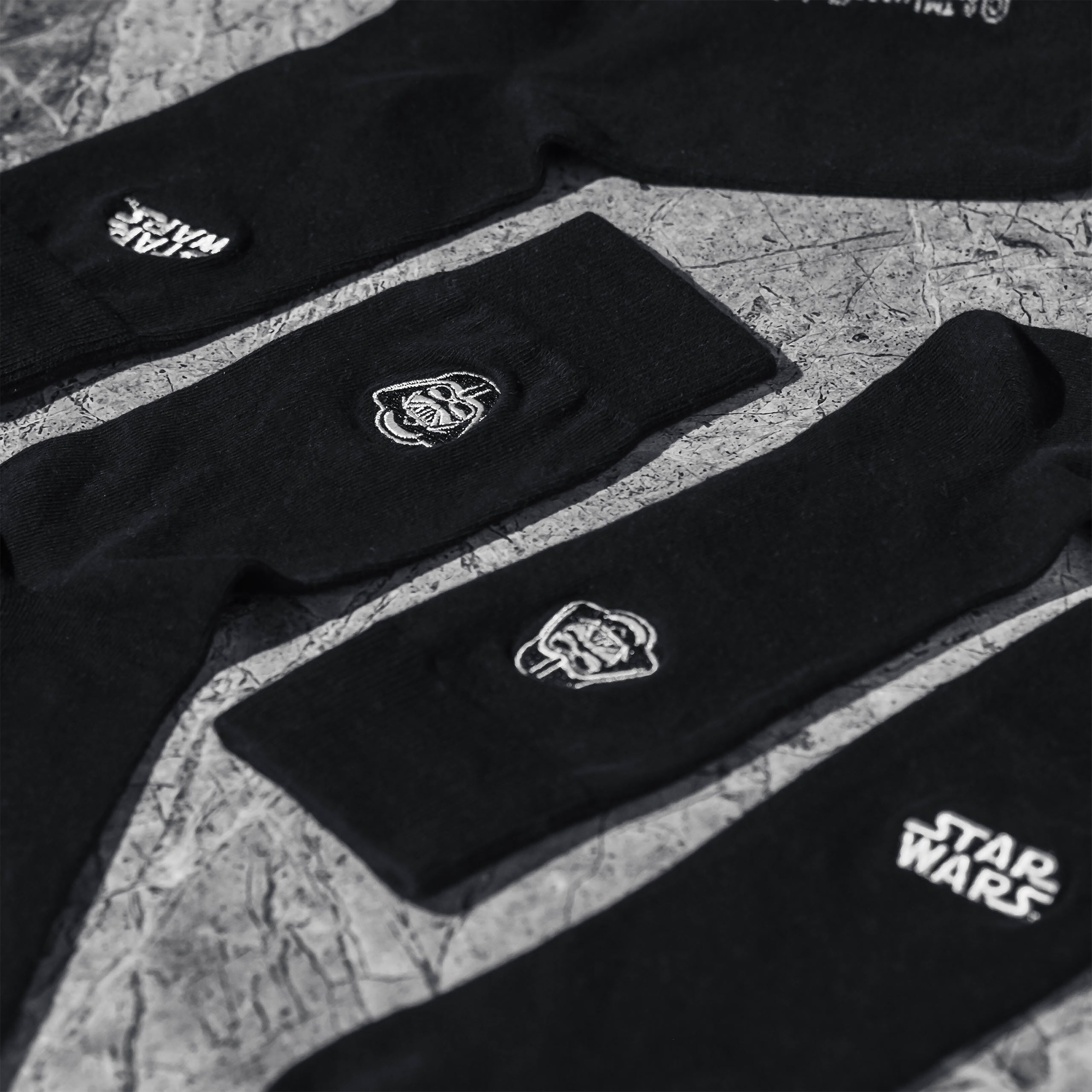 Produktbild Star Wars - Darth Vader Logo Socken 2er Set schwarz