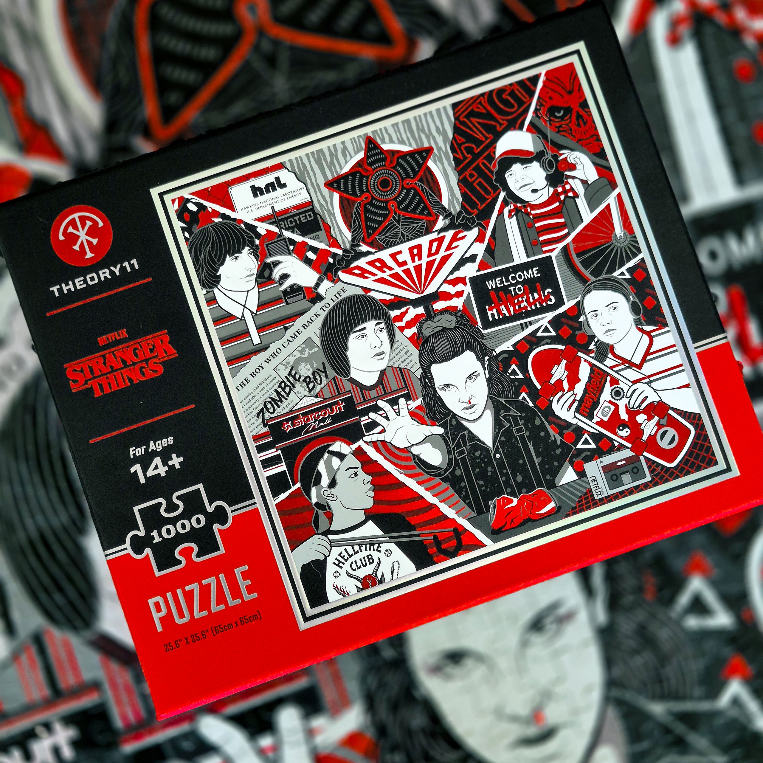 Produktbild Stranger Things - Upside Down Premium Puzzle