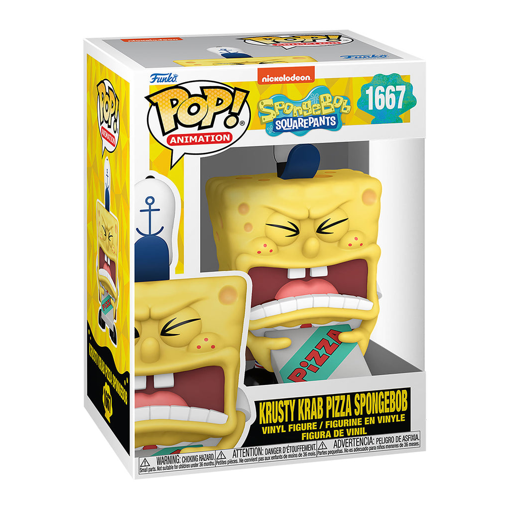 Image produit Bob l'éponge - Figurine Funko Pop Pizza Krusty Krab