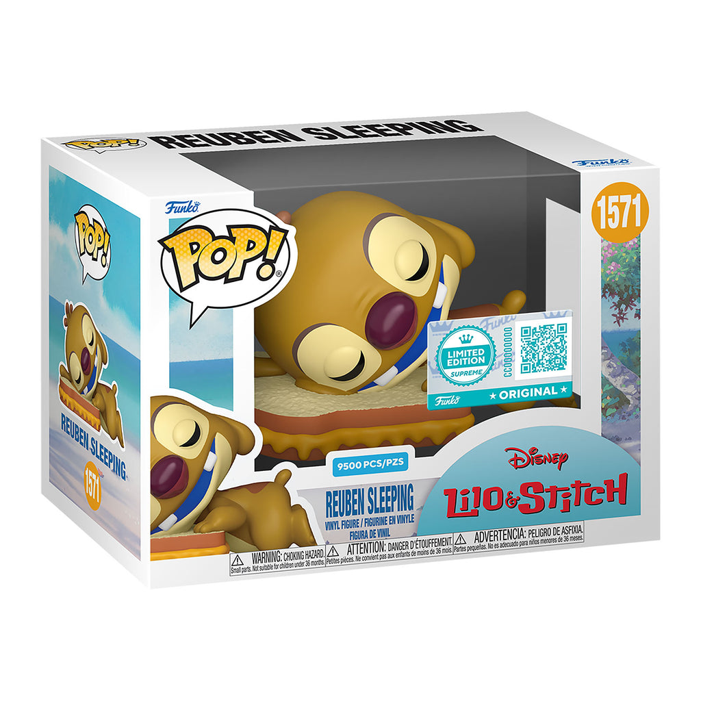 Image produit Lilo & Stitch - Reuben endormi Figurine Funko Pop Édition Limitée