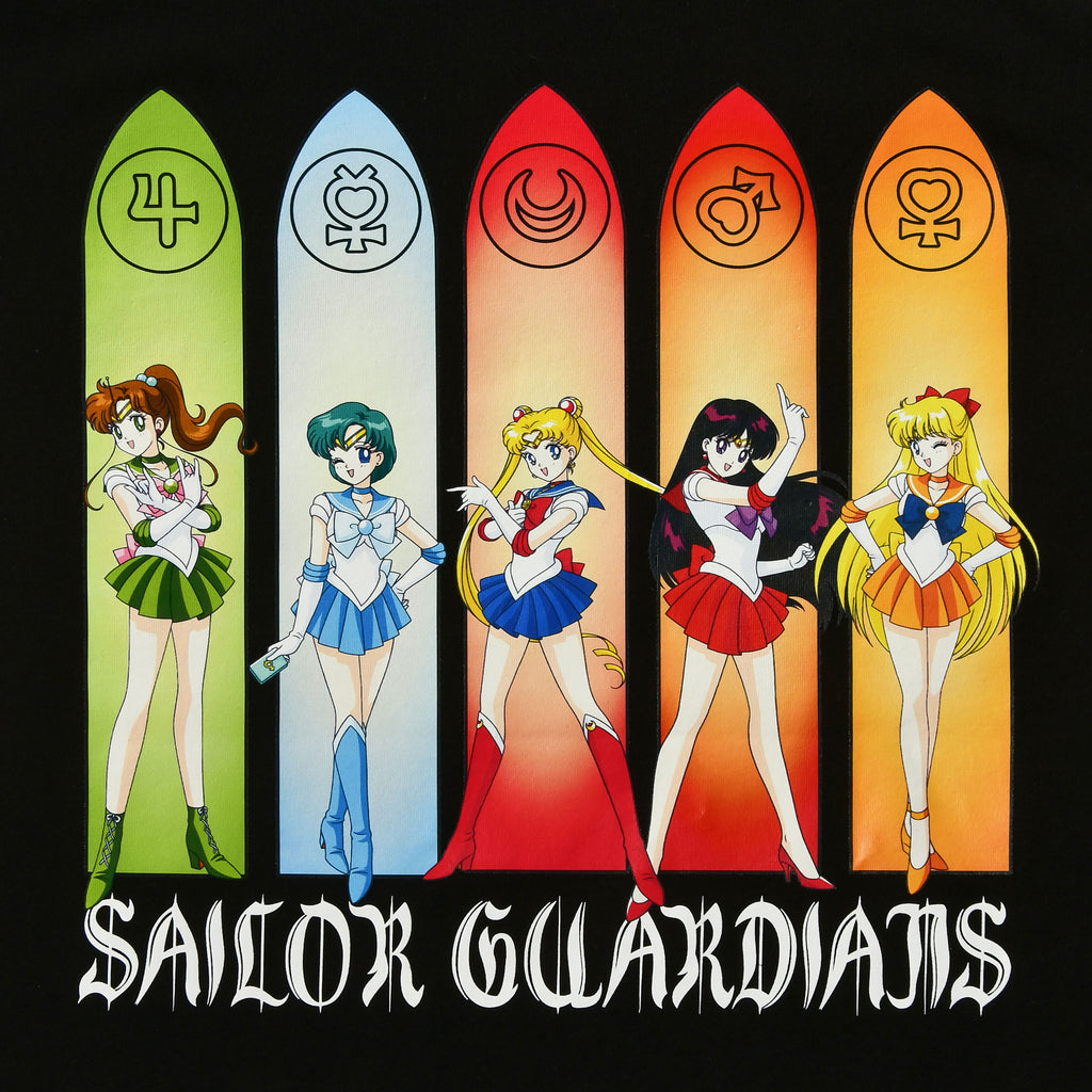 Immagine del prodotto Sailor Moon - Sailor Guardians Inner Senshi T-shirt nera