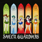 Immagine del prodotto Sailor Moon - Sailor Guardians Inner Senshi T-shirt nera
