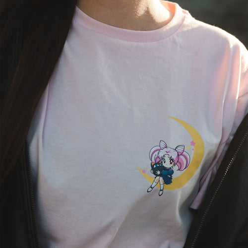 Image produit T-shirt Sailor Moon Chibiusa rose