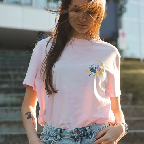 Image produit T-shirt Sailor Moon Chibiusa rose