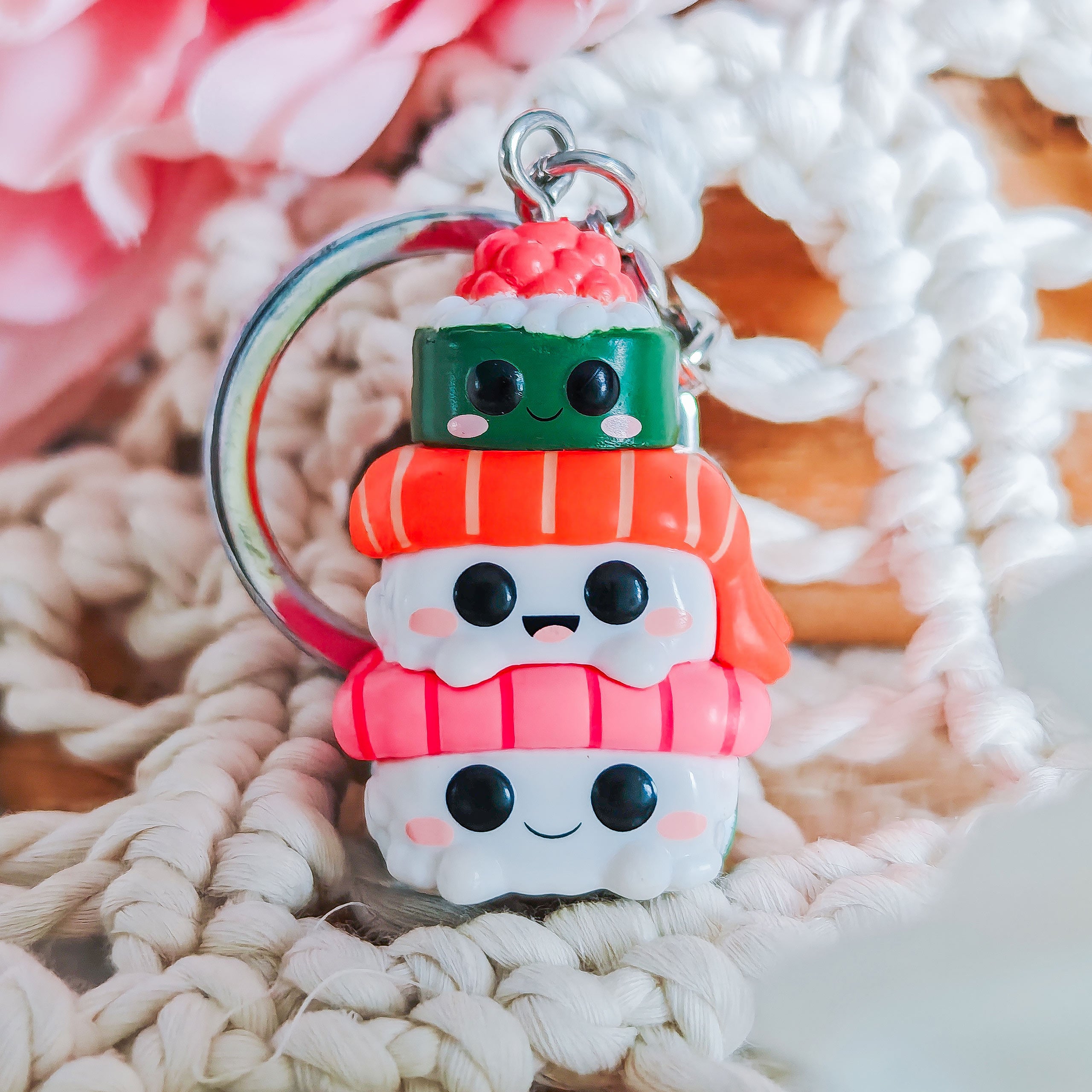 Image produit Kawaii Foodies - Porte-clés Sushi Trio Funko Pop