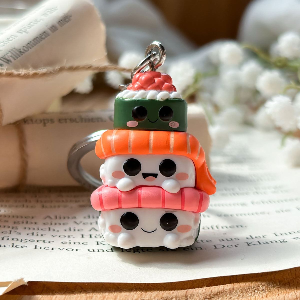 Image produit Kawaii Foodies - Porte-clés Sushi Trio Funko Pop