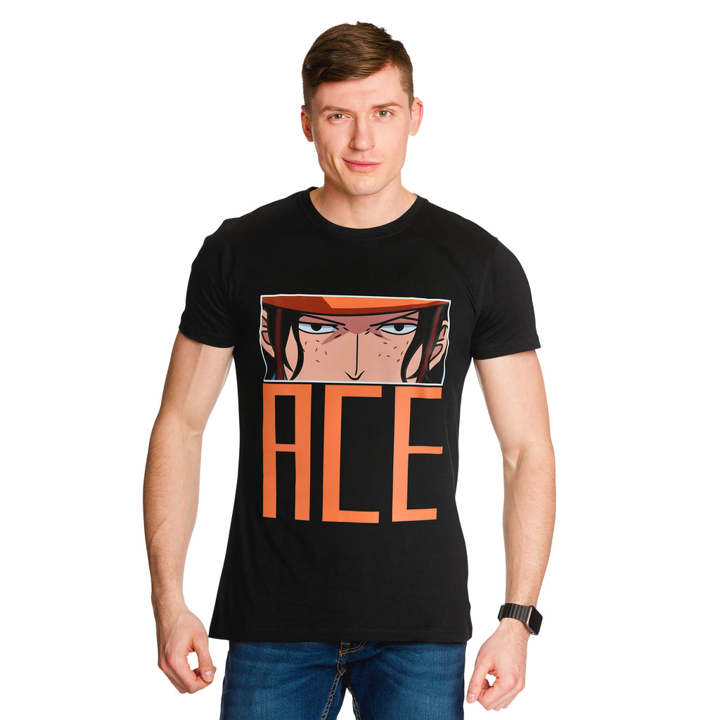 Produktbild One Piece - Ace Eyes T-Shirt schwarz