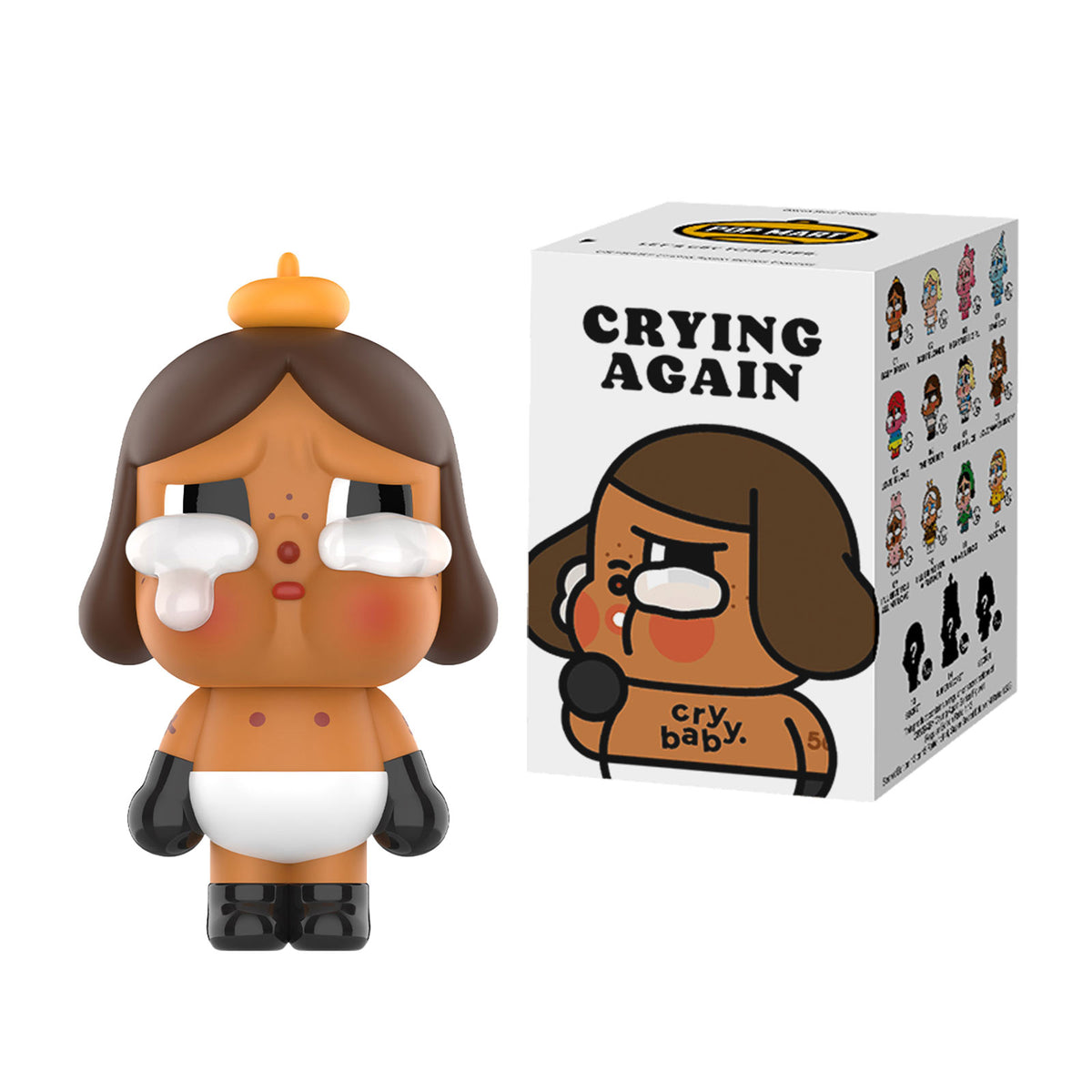 Image produit CryBaby - Série Crying Again POP MART Figurine Mystère