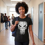 Produktbild Punisher - Skull Distress Logo T-Shirt schwarz