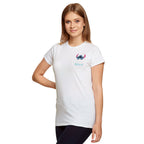 Produktbild Stitch Pocket T-Shirt weiß - Lilo & Stitch