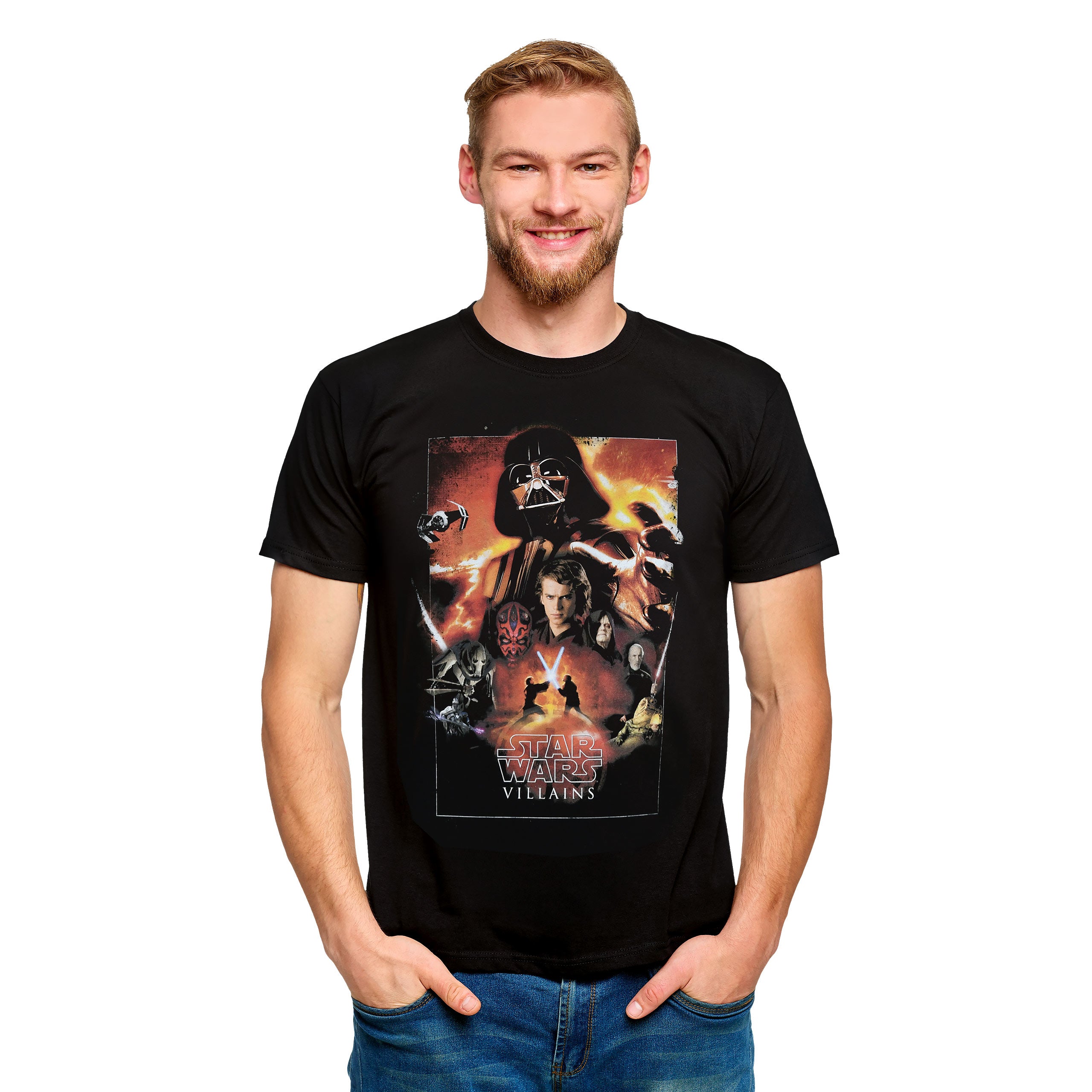 Produktbild Star Wars - Villains T-Shirt schwarz