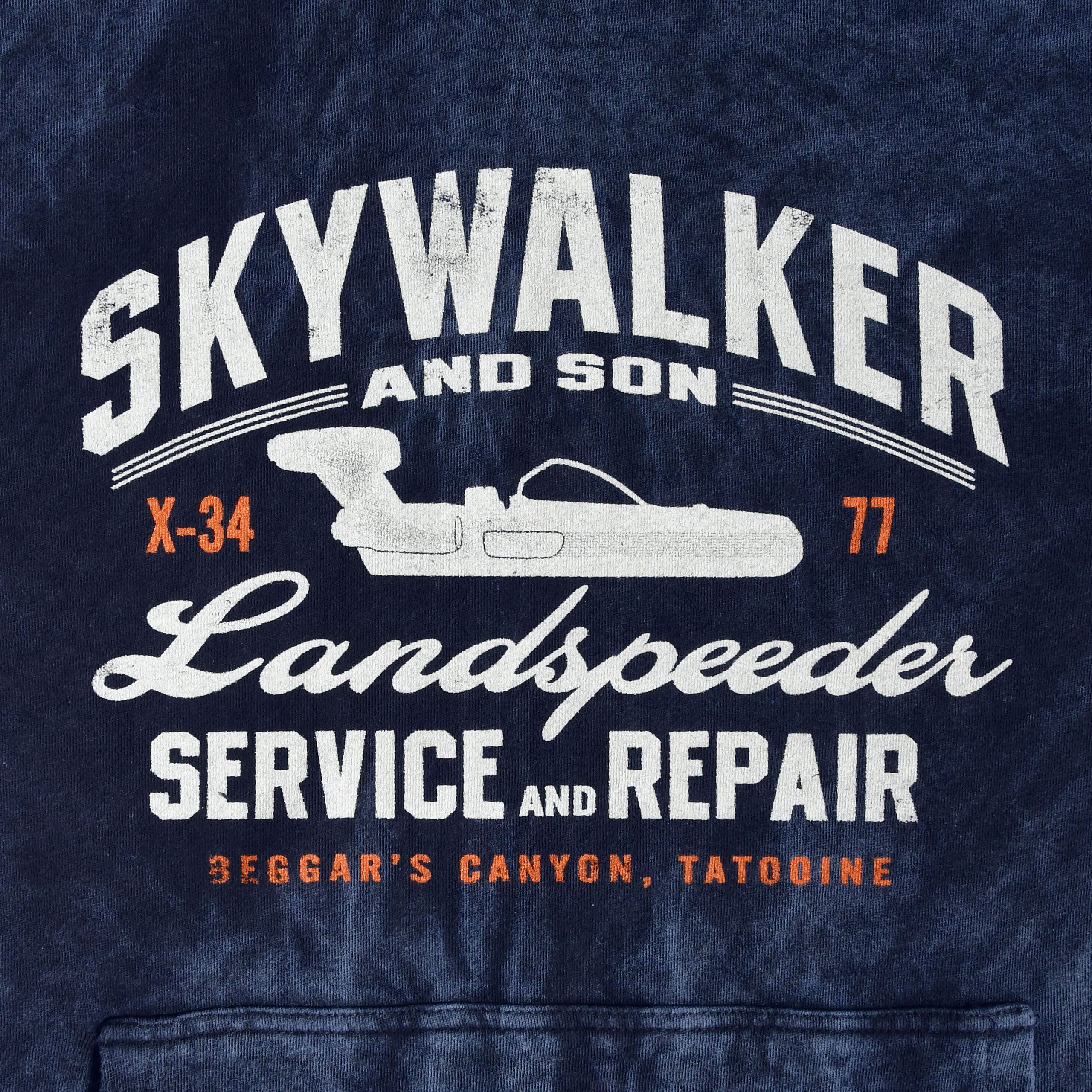 Image produit Star Wars - Sweat à capuche Skywalker bleu