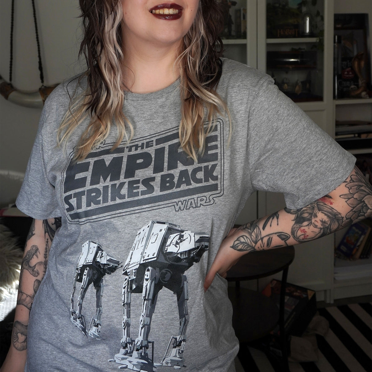 Immagine del prodotto Star Wars - L'Impero colpisce ancora T-shirt grigia