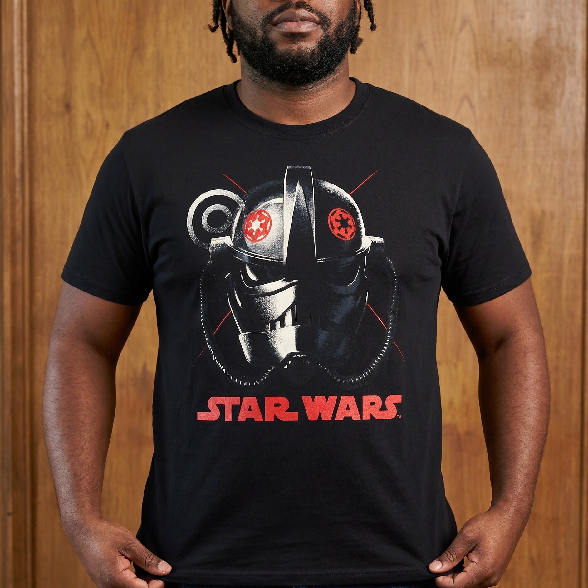 Immagine del prodotto Star Wars - Andor T-shirt casco TIE Avenger nera