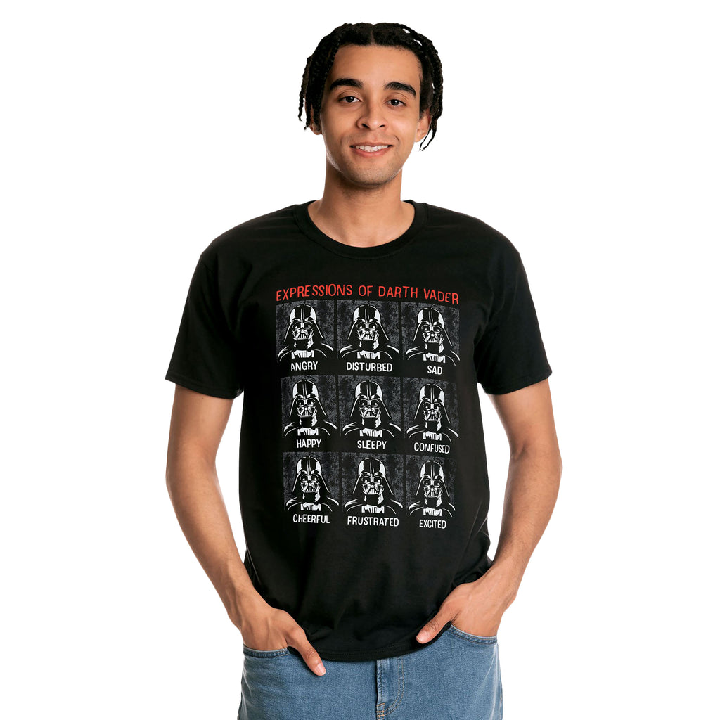 Immagine del prodotto Star Wars - Vader Expressions T-shirt nera