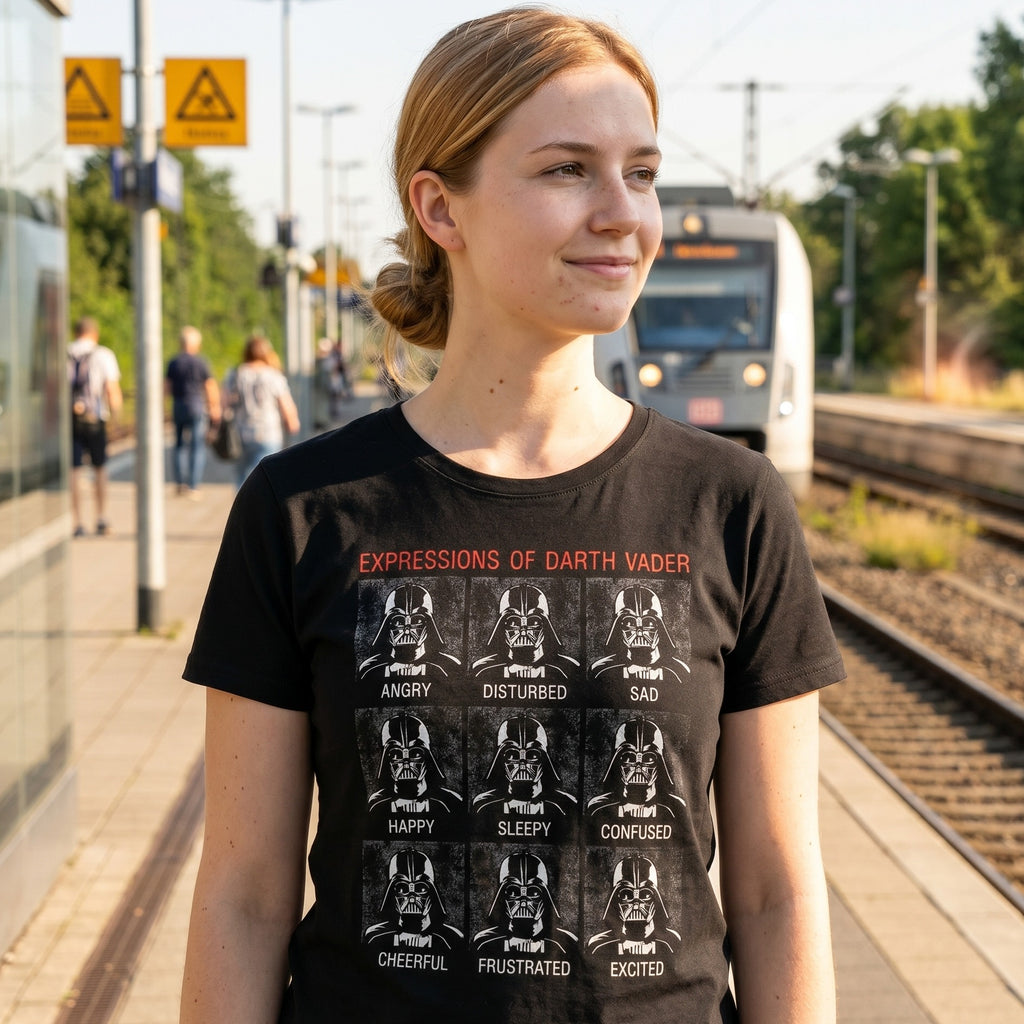 Immagine del prodotto Star Wars - Vader Expressions T-shirt nera