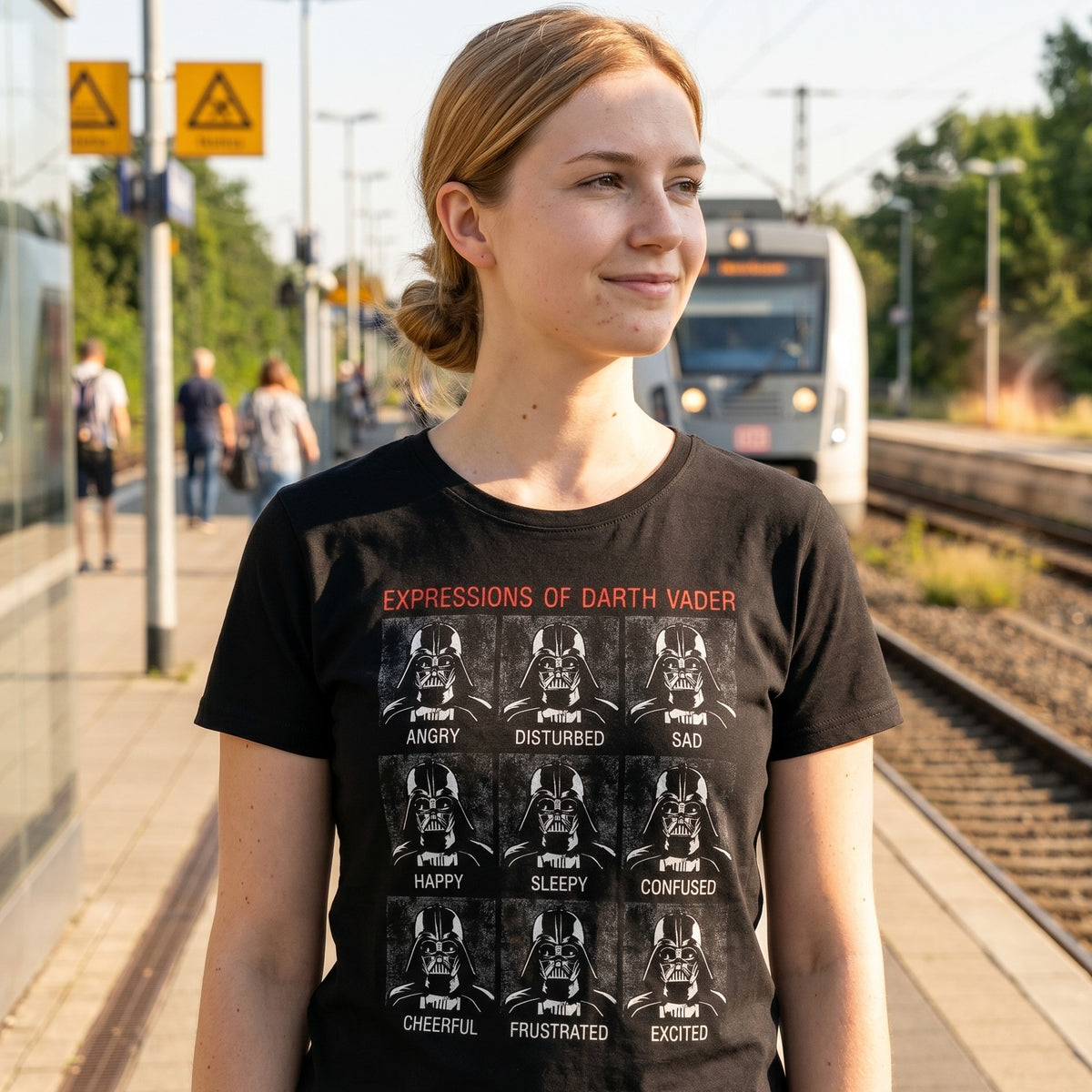 Immagine del prodotto Star Wars - Vader Expressions T-shirt nera