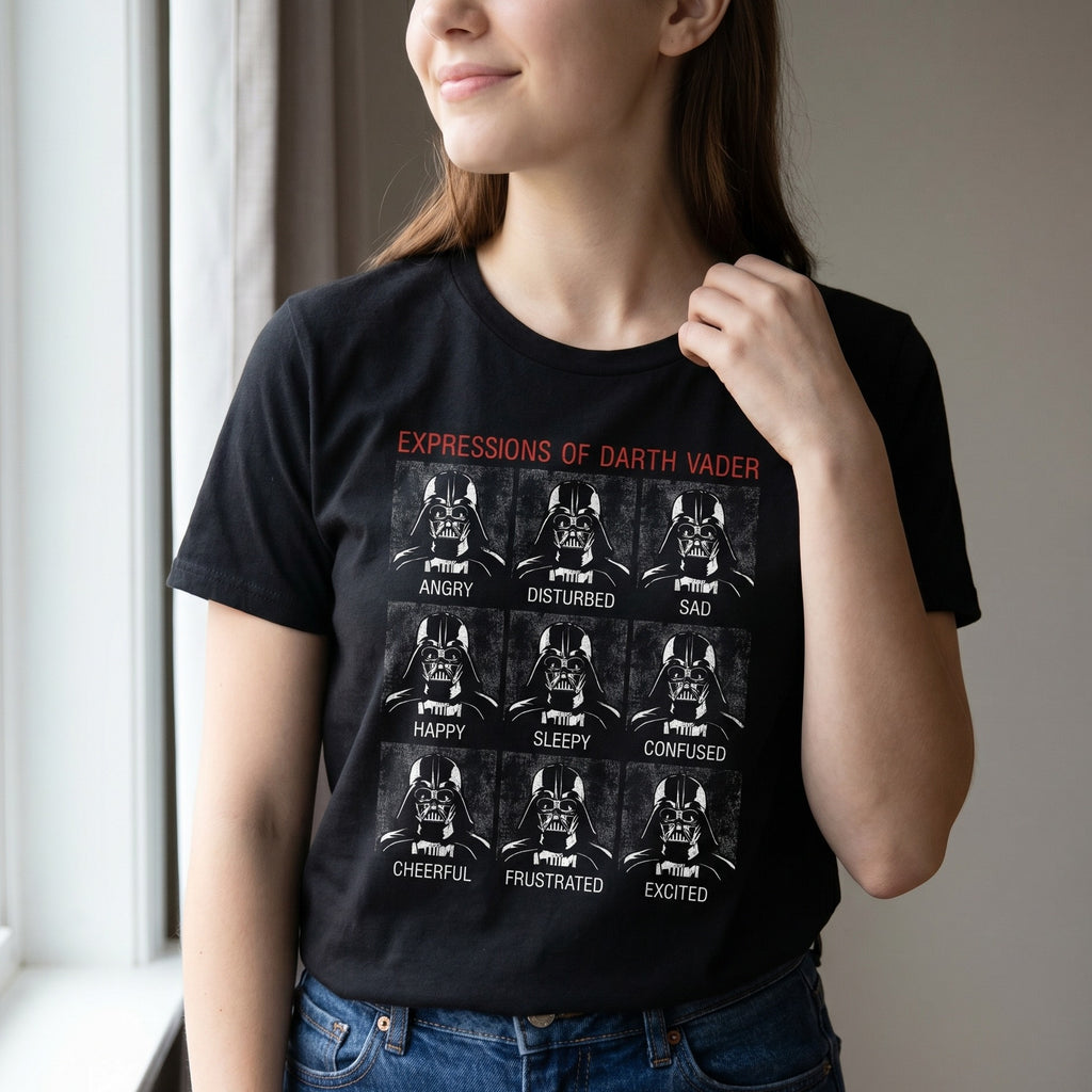 Immagine del prodotto Star Wars - Vader Expressions T-shirt nera
