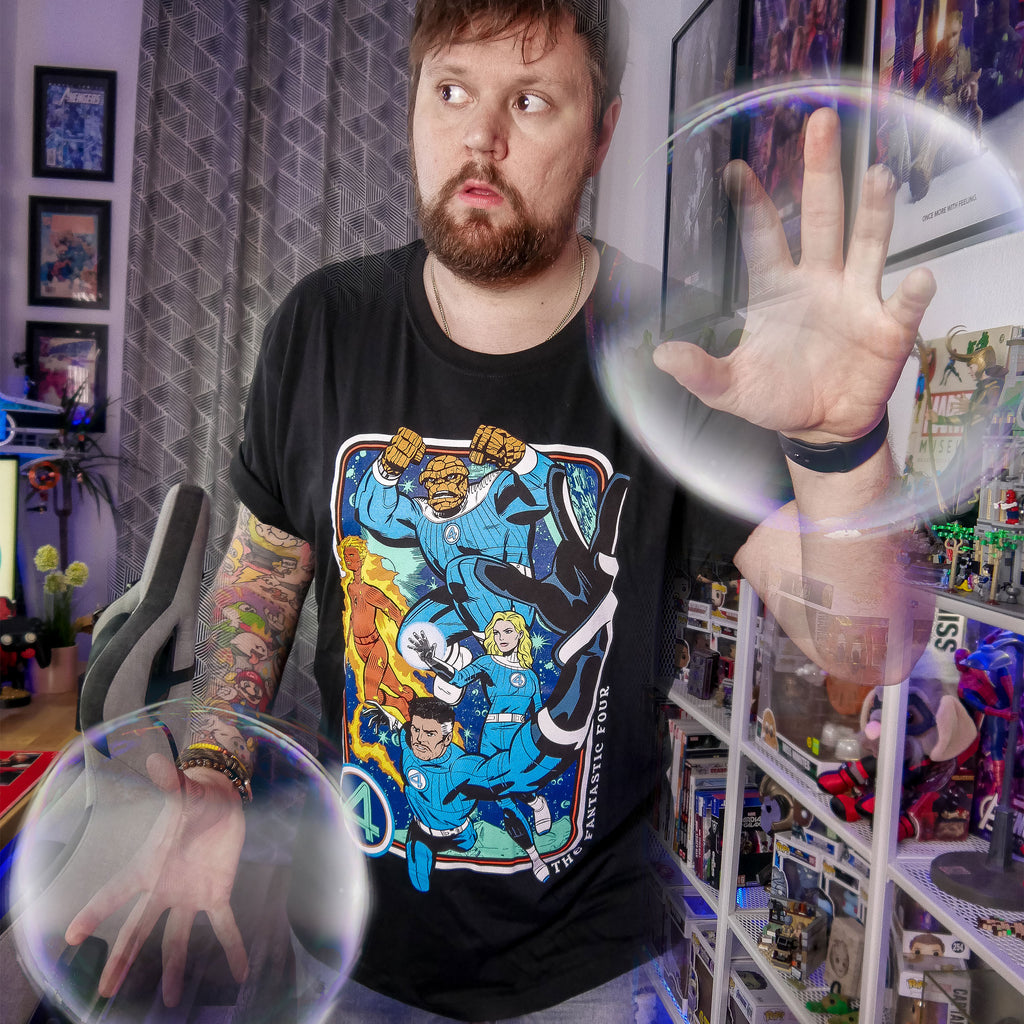 Immagine del prodotto Fantastic Four - T-Shirt Personaggi nera