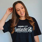Image produit Fantastic Four - T-Shirt Logo Noir