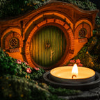 Produktbild Der Herr der Ringe - Hobbit Höhle Auenland Diorama Teelichthalter