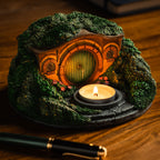 Produktbild Der Herr der Ringe - Hobbit Höhle Auenland Diorama Teelichthalter