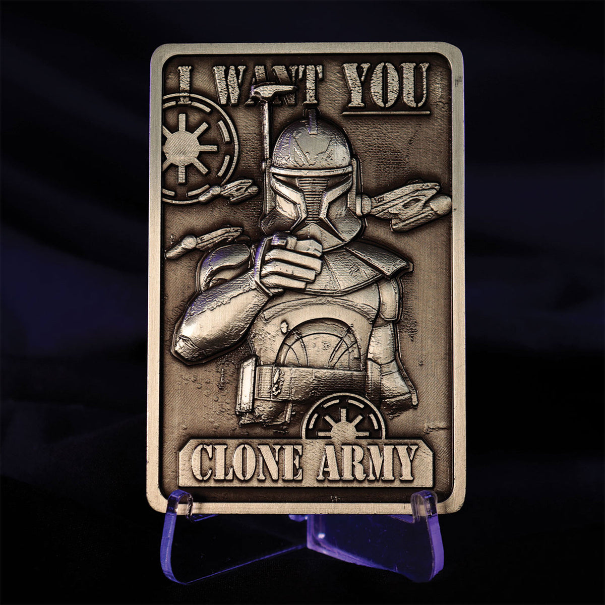 Image produit Star Wars - Réplique en métal Captain Rex Clone Army Édition Limitée