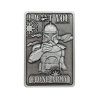 Image produit Star Wars - Réplique en métal Captain Rex Clone Army Édition Limitée