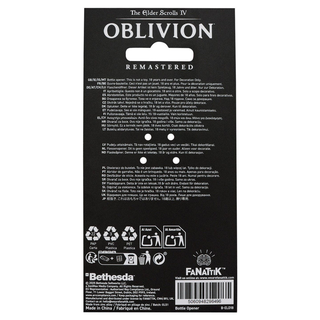 Produktbild The Elder Scrolls IV: Oblivion - Mehrune´s Razor Flaschenöffner