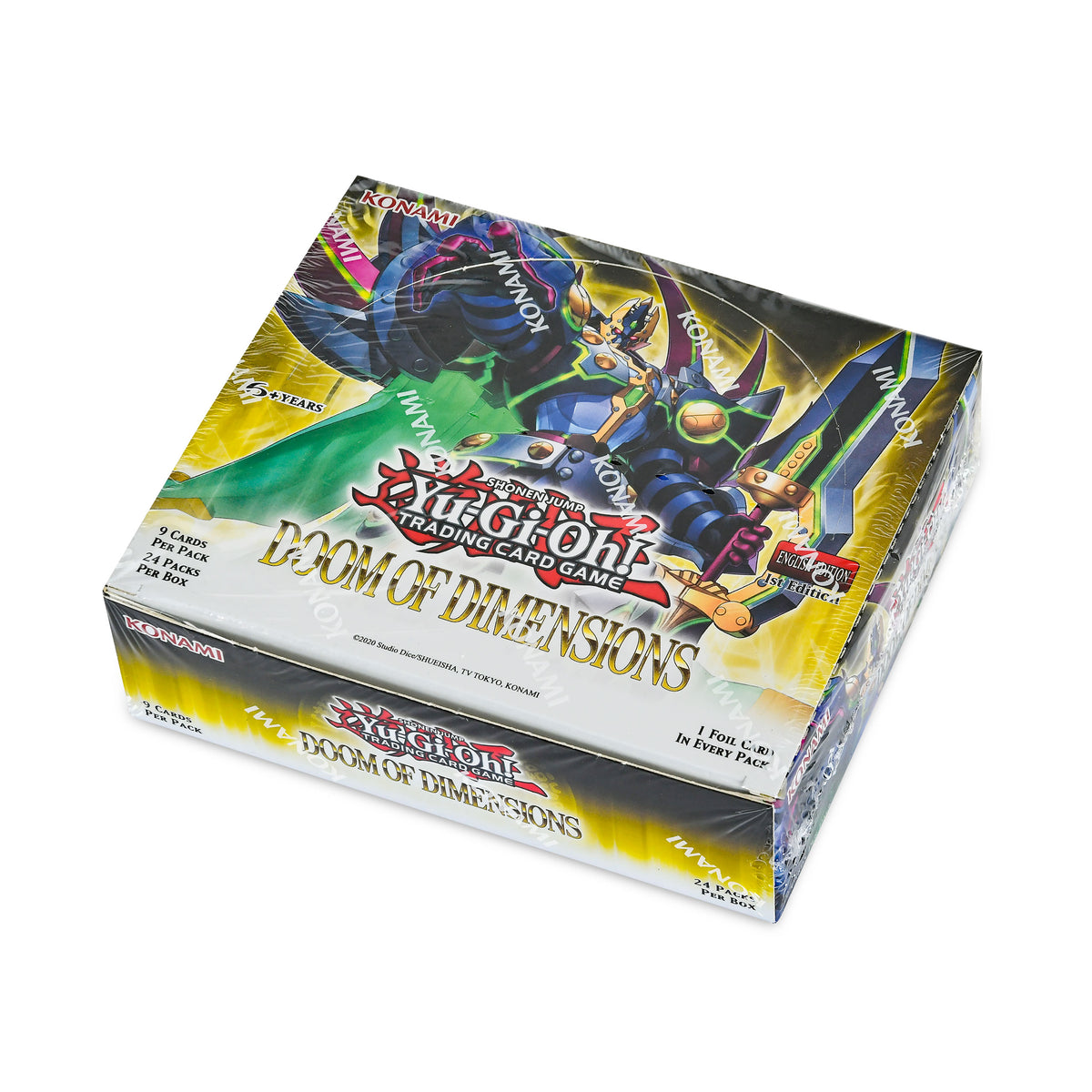 Immagine del prodotto Yu-Gi-Oh! - Doom of Dimensions Espositore booster di carte collezionabili versione inglese