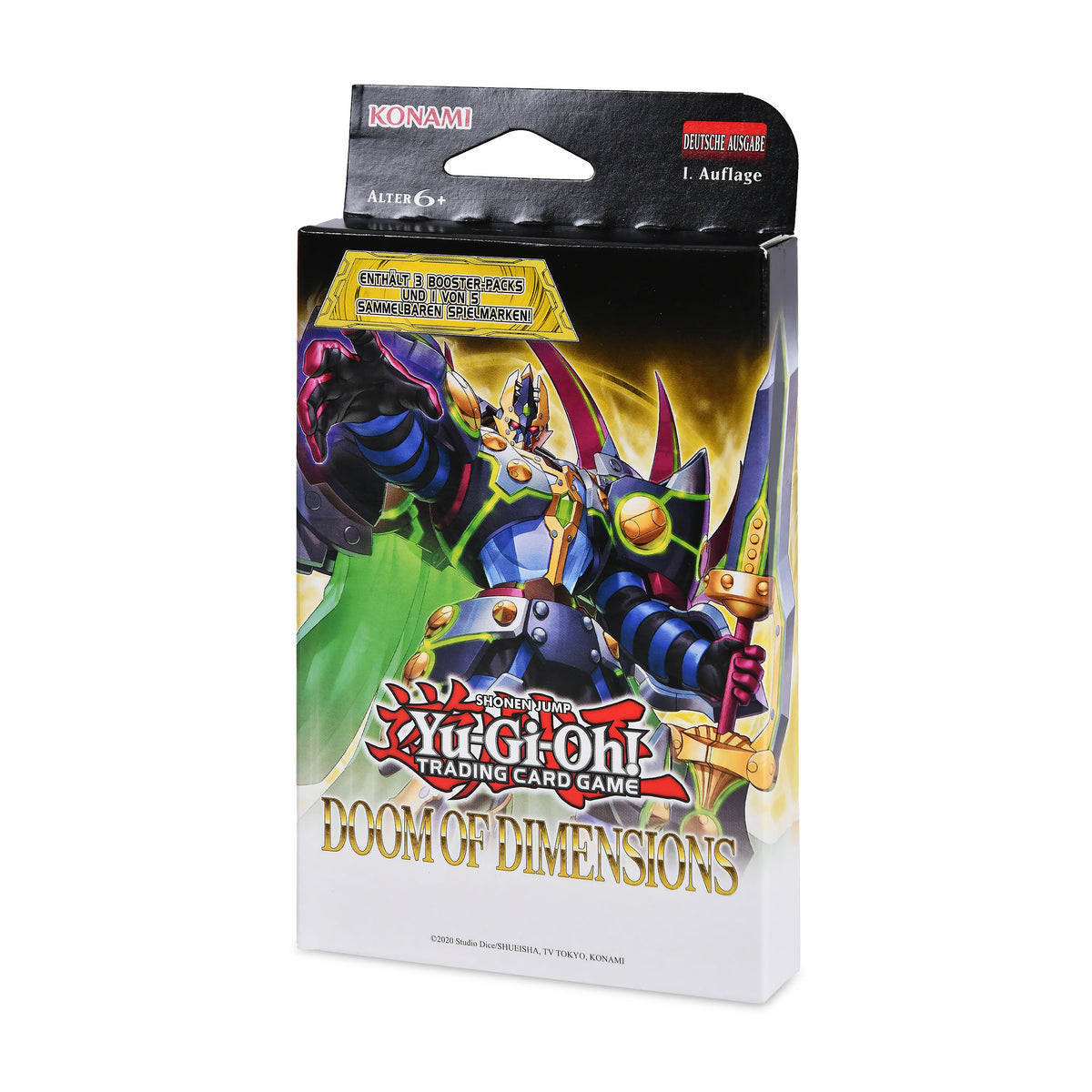 Produktbild Yu-Gi-Oh! - Doom of Dimensions Tuckbox deutsche Version