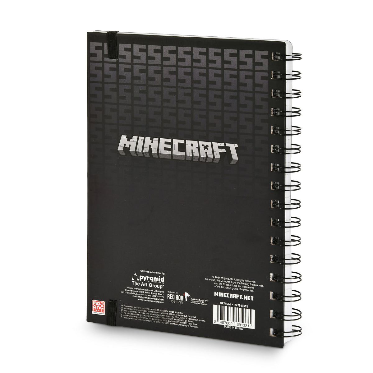 Image produit Minecraft - Carnet 3D Creeper