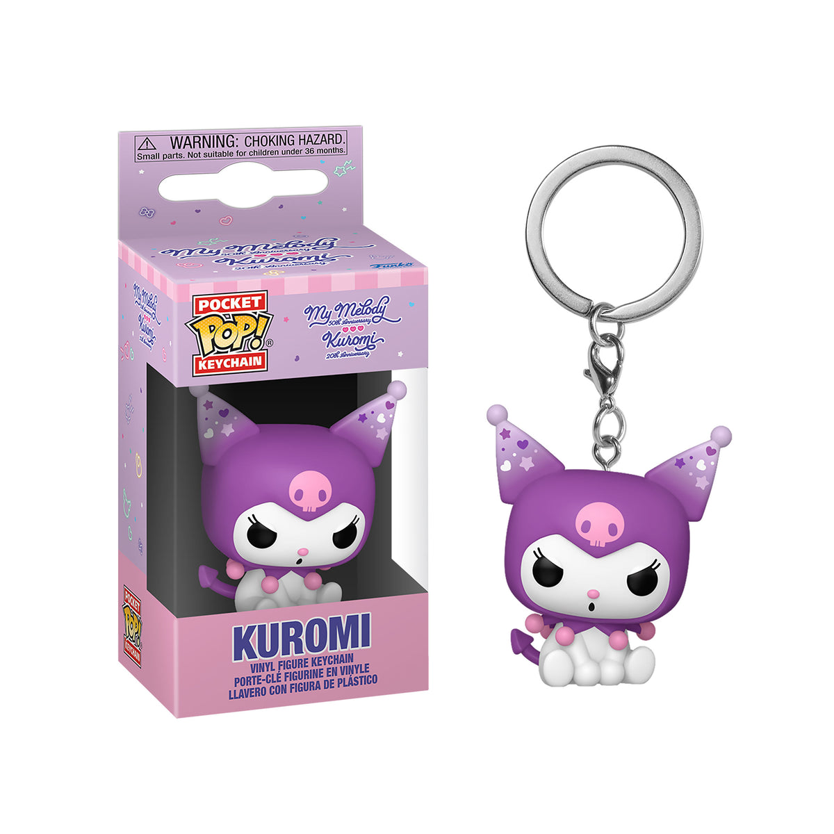 Produktbild Hello Kitty and Friends - Kuromi Funko Pop Schlüsselanhänger