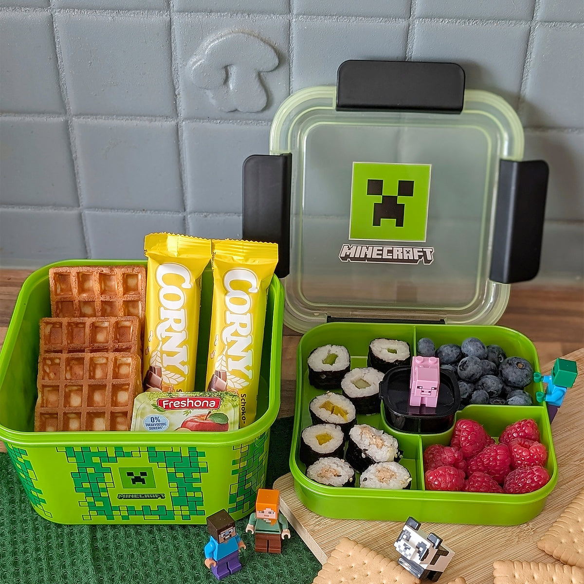 Image produit Minecraft - Bento Lunchbox Creeper