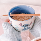Image produit Bol à Ramen Stitch Aloha avec Baguettes - Lilo & Stitch