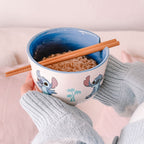 Image produit Bol à Ramen Stitch Aloha avec Baguettes - Lilo & Stitch