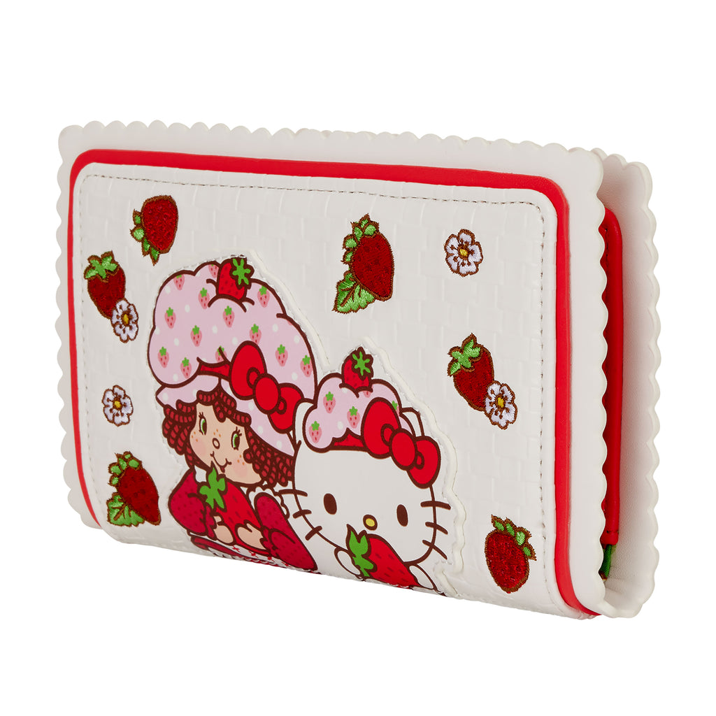 Image produit Sanrio - Portefeuille Hello Kitty & Charlotte aux Fraises