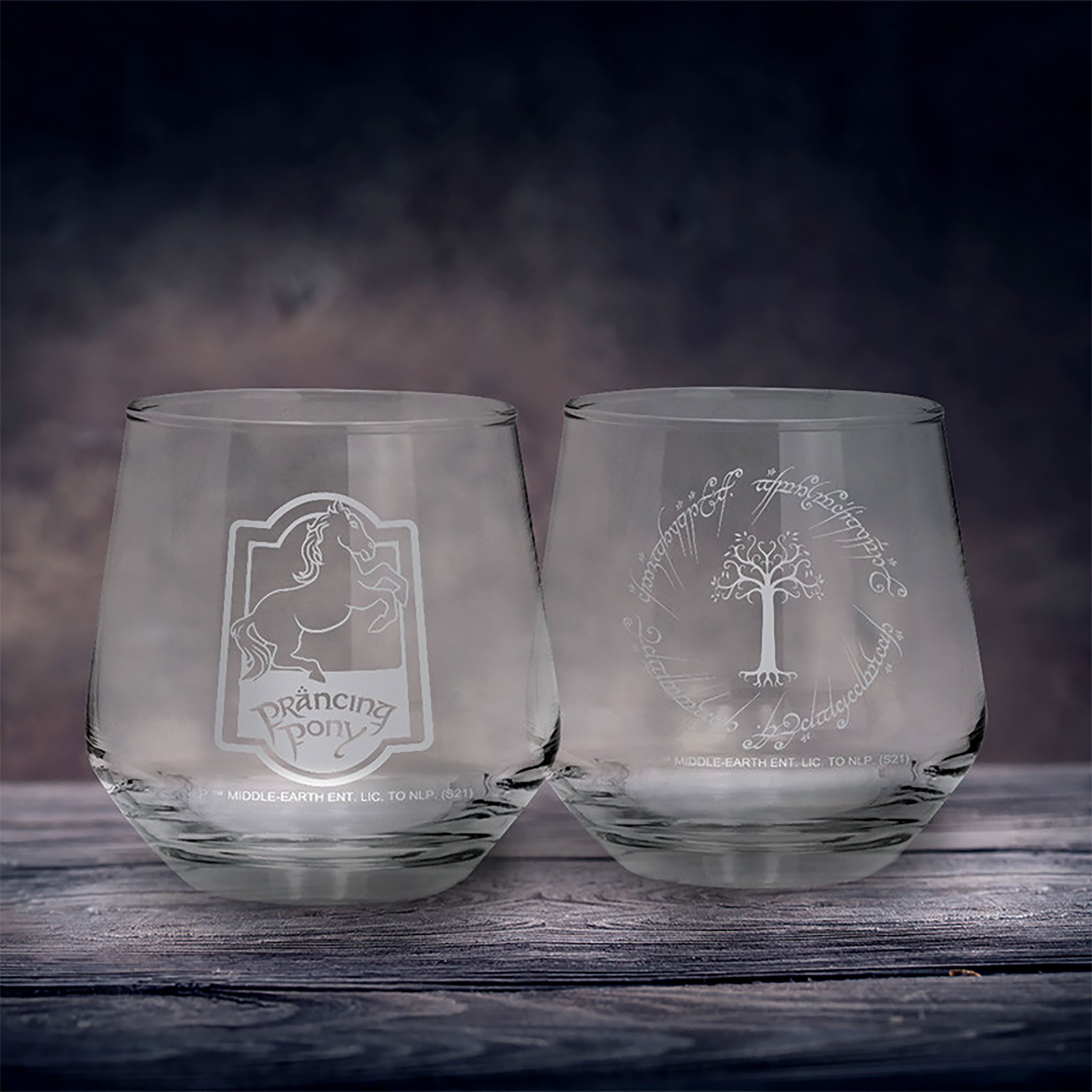 Immagine del prodotto Il Signore degli Anelli - Il Puledro Impennato & Gondor set di 2 bicchieri