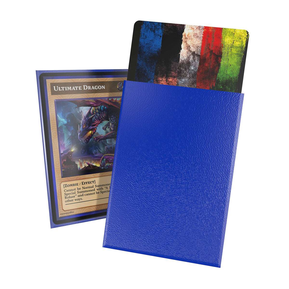 Image produit Protèges-cartes Cortex bleu mat, lot de 60 – Ultimate Guard, format japonais (pour TCG)