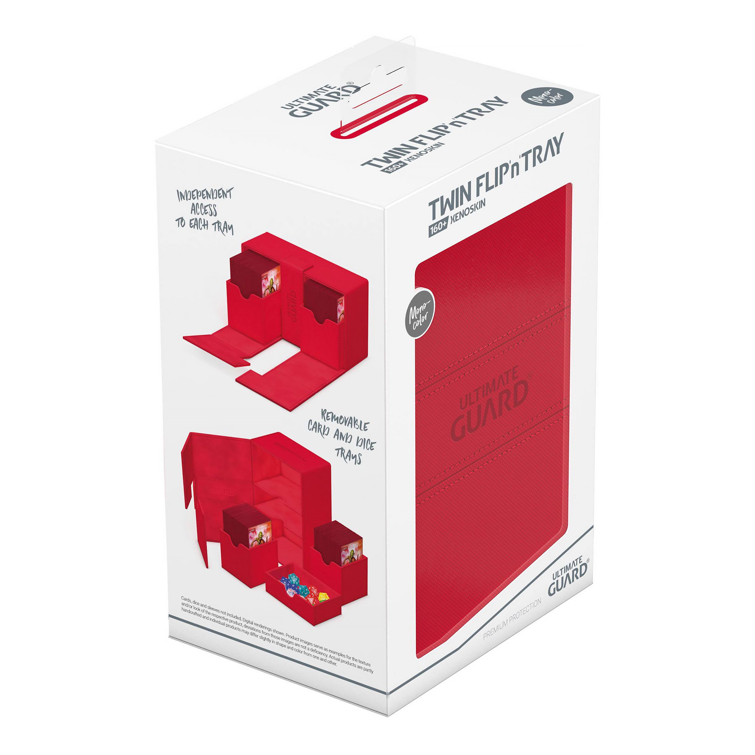 Produktbild Sammelkartenbox Ultimate Guard 160+ rot