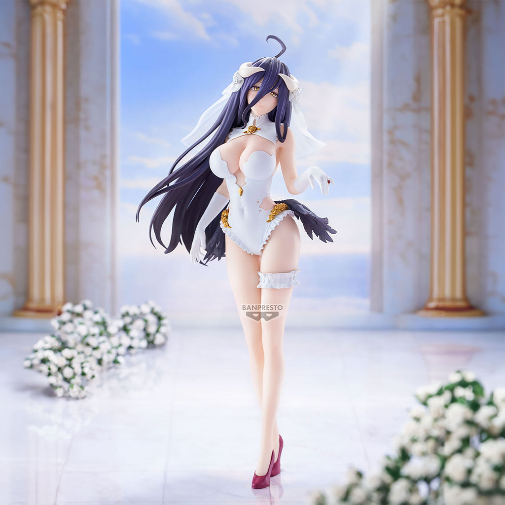 Image produit Overlord - Figurine Albedo Glitter & Glamours Version Mariage