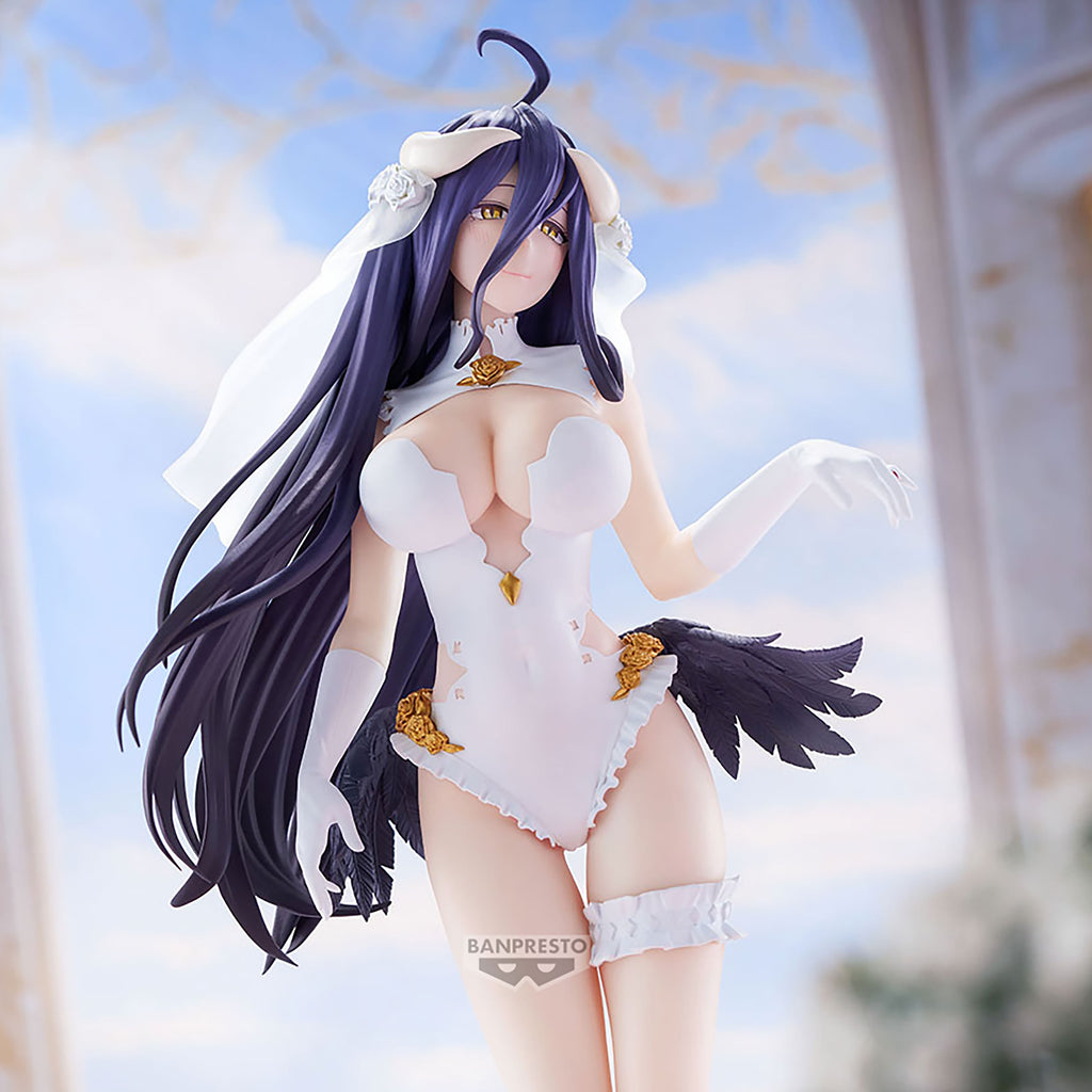 Image produit Overlord - Figurine Albedo Glitter & Glamours Version Mariage